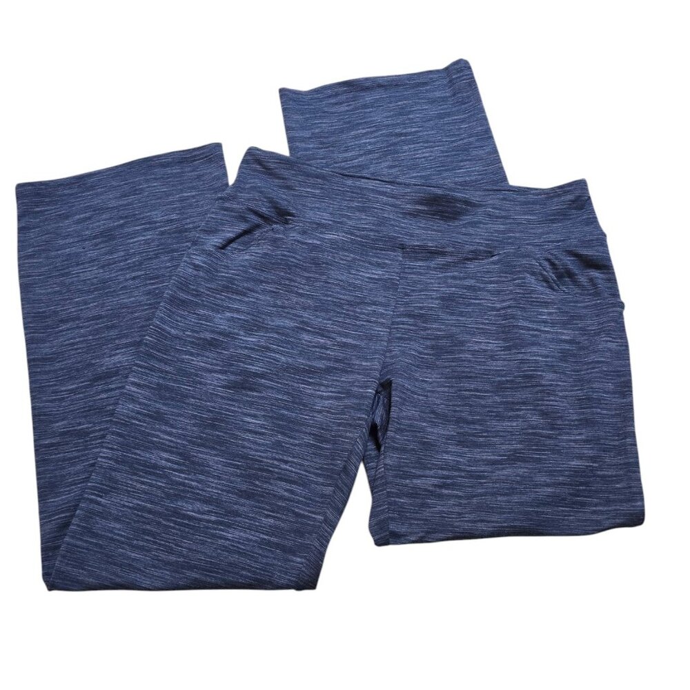 Luga Women's Blue Yoga Bootcut Pants Leggings XXL